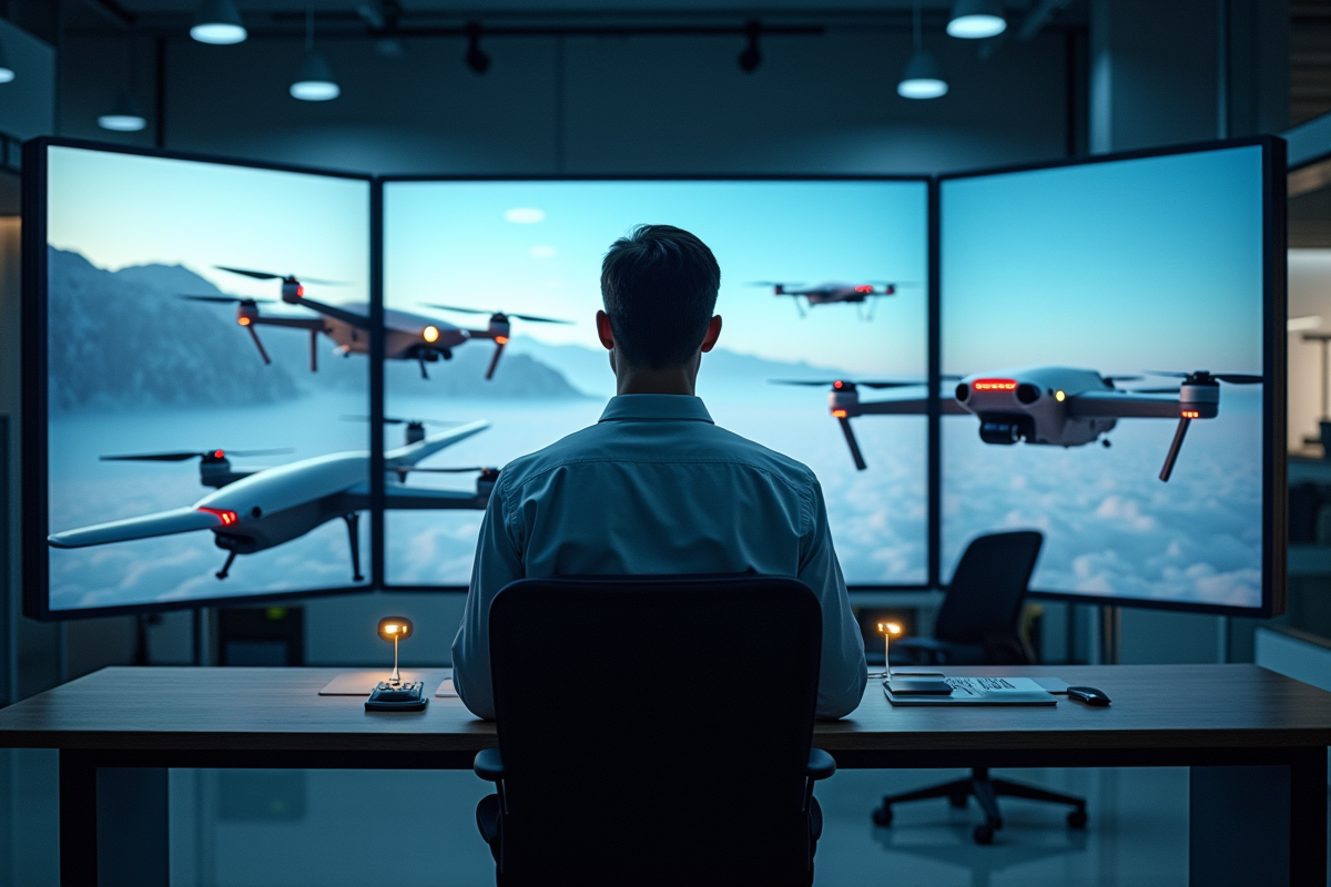 drones aéronautique
